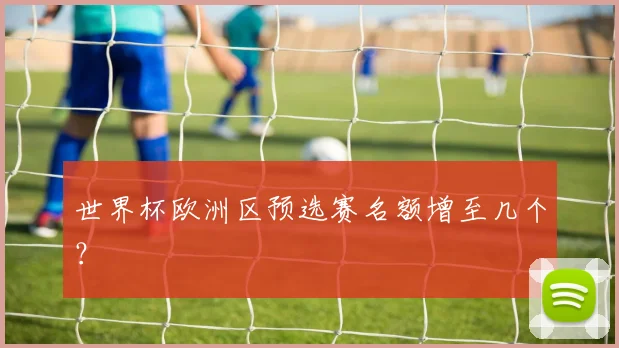 世界杯欧洲区预选赛名额增至几个?