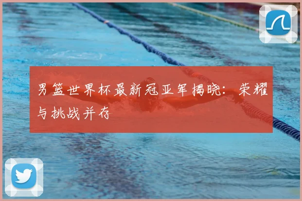 男篮世界杯最新冠亚军揭晓:荣耀与挑战并存